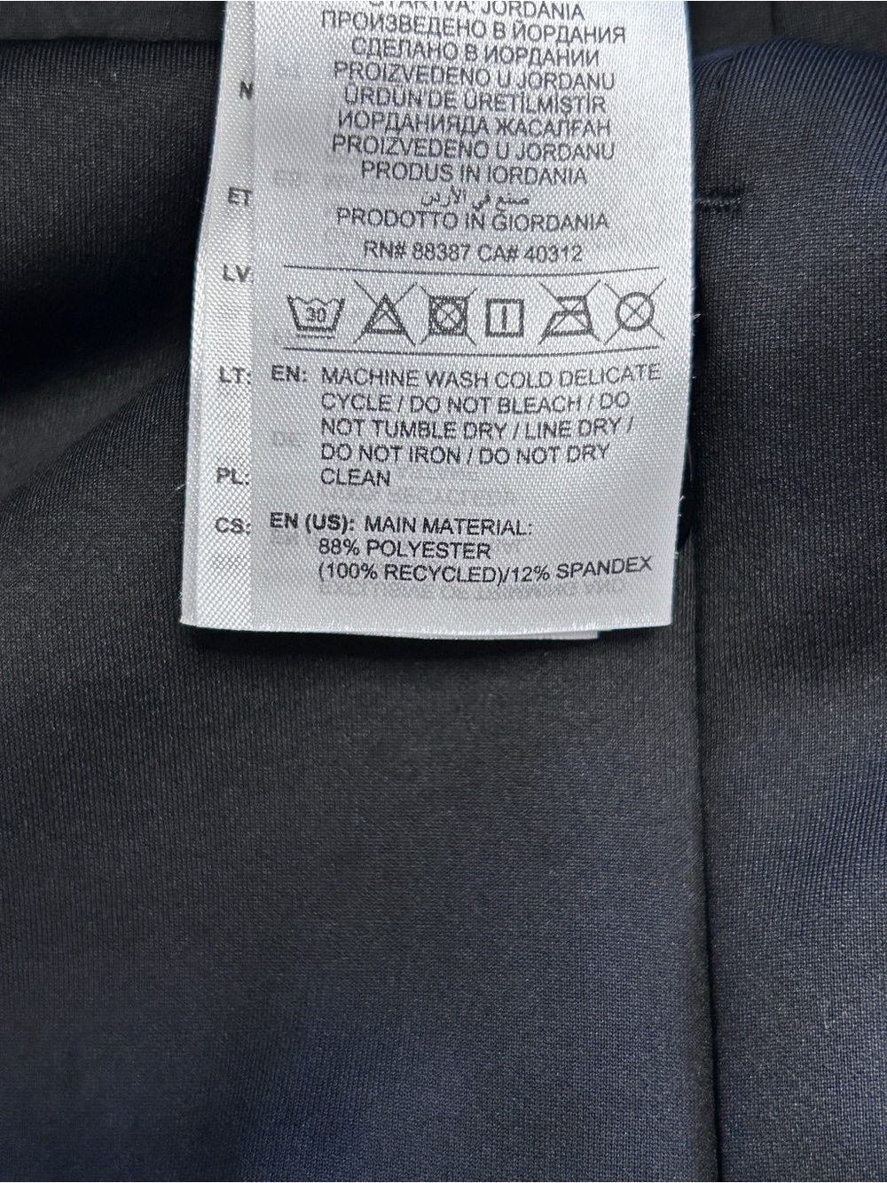 Adidas Women’s Mesium Black Wide Leg Pants Stretch Recycled Polyester 2025 - Picture 6 of 11